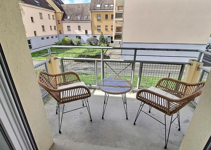 Appartement Renove Pres Du Centre De Colmar Avec Balcon, 2 Chambres Et Wi-Fi Inclus - Fr-1-722-7